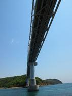 鹿島大橋（真下から）