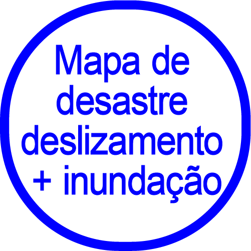Desastre deslizamento + inundação