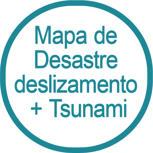 Desastre deslizamento + Tsunami