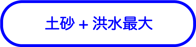 土砂+洪水 想定最大規模