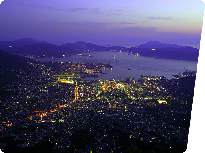 呉市の夜景