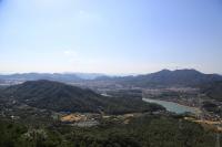 観音山から眺める昭和地区