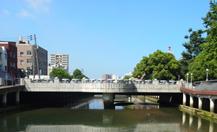 堺川上流側からの景観