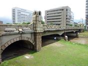 同じ年に架けられた二河橋