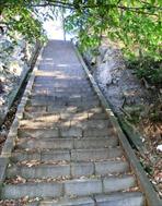 工廠神社への石段