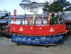 呉市有形文化財の「明神祭お供舟」