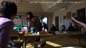 福井＠倉橋　H29年春　地域の皆さんを対象にバルーンアート教室を開催しました！