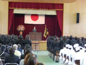 呉医療センター附属呉看護学校入学式