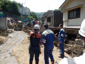 吉浦新出町の被災状況no現場確認