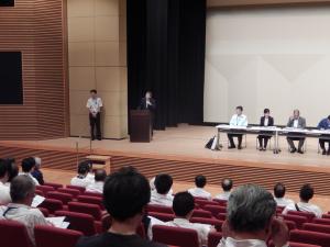 中小企業者・小規模事業者に対する豪雨災害の支援施策説明会（午前の部）