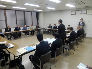 阿賀地区自治会連合会等との意見交換会