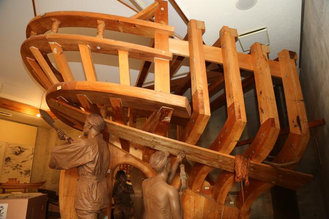 造船歴史館の展示