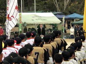 ケーシーエス杯少年ソフトボール大会開会式