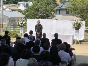 平成30年７月豪雨災害天応地区慰霊祭