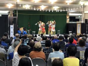 大歳神楽「四天」上演