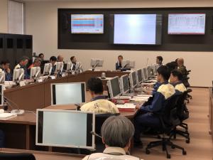 広島県事業を活用した災害対応図上訓練