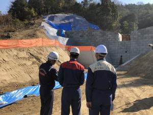 湯崎 英彦 広島県知事による天応地区災害復旧・復興状況視察への同行