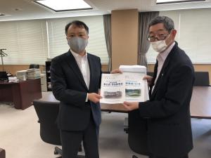  広島国道事務所の 荻野 宏之 所長（各種道路の期成同盟会の広島要望）