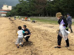 桂浜清掃活動