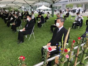 広島市原爆死没者慰霊式並びに平和祈念式