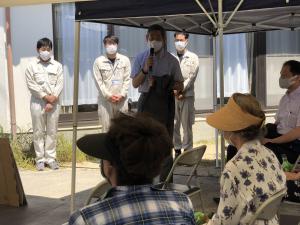 大盤川支川砂防工事現場見学会01