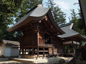 向日原神社の本殿