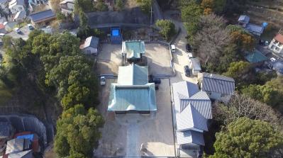 吉浦八幡神社の社叢