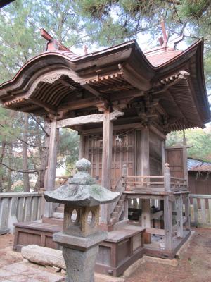 財崎神社本殿（桂濱神社の御旅所）