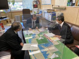 幹線道路期成同盟会会長として 国土交通省都市局の 渡邉浩司 技術審議官への要望活動02