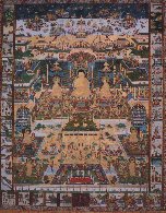瑞雲寺の当麻曼荼羅