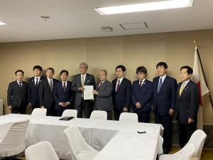 自民党古屋政調会長代行への要望1