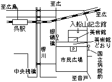 入船山地図