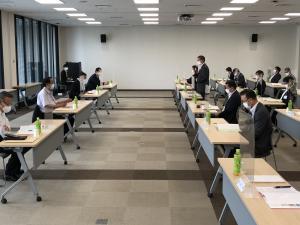 地元選出県議会議員への令和5年度広島県予算に対する提案項目説明会