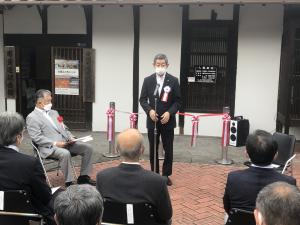 呉市制120周年記念特別展「南薫造と奥田元宗－心に描く風景－」展 開会式