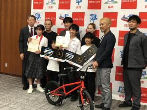 「第6回全日本Bmxフリースタイル選手権大会 フラットランド チャレンジレベル ガールズハイクラス」で優勝された 中川京迦 さん，「マイナビ Japancup Yokosuka（第2戦）Bmxフラットランド チャレンジレベル 男子13-15クラス」で3位に