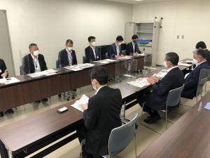 国土交通省中国地方整備局河川部の 新宅幸夫 部長ほかへの 令和５年度砂防・河川関係予算に関する要望活動02