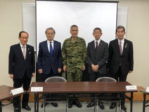 陸上自衛隊水陸機動団の 梨木信吾 団長