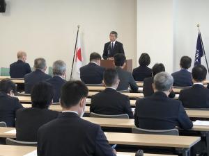 呉市立小・中・高等学校合同校長会での講話