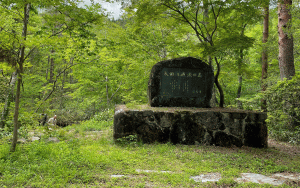 太田川源流の森の碑