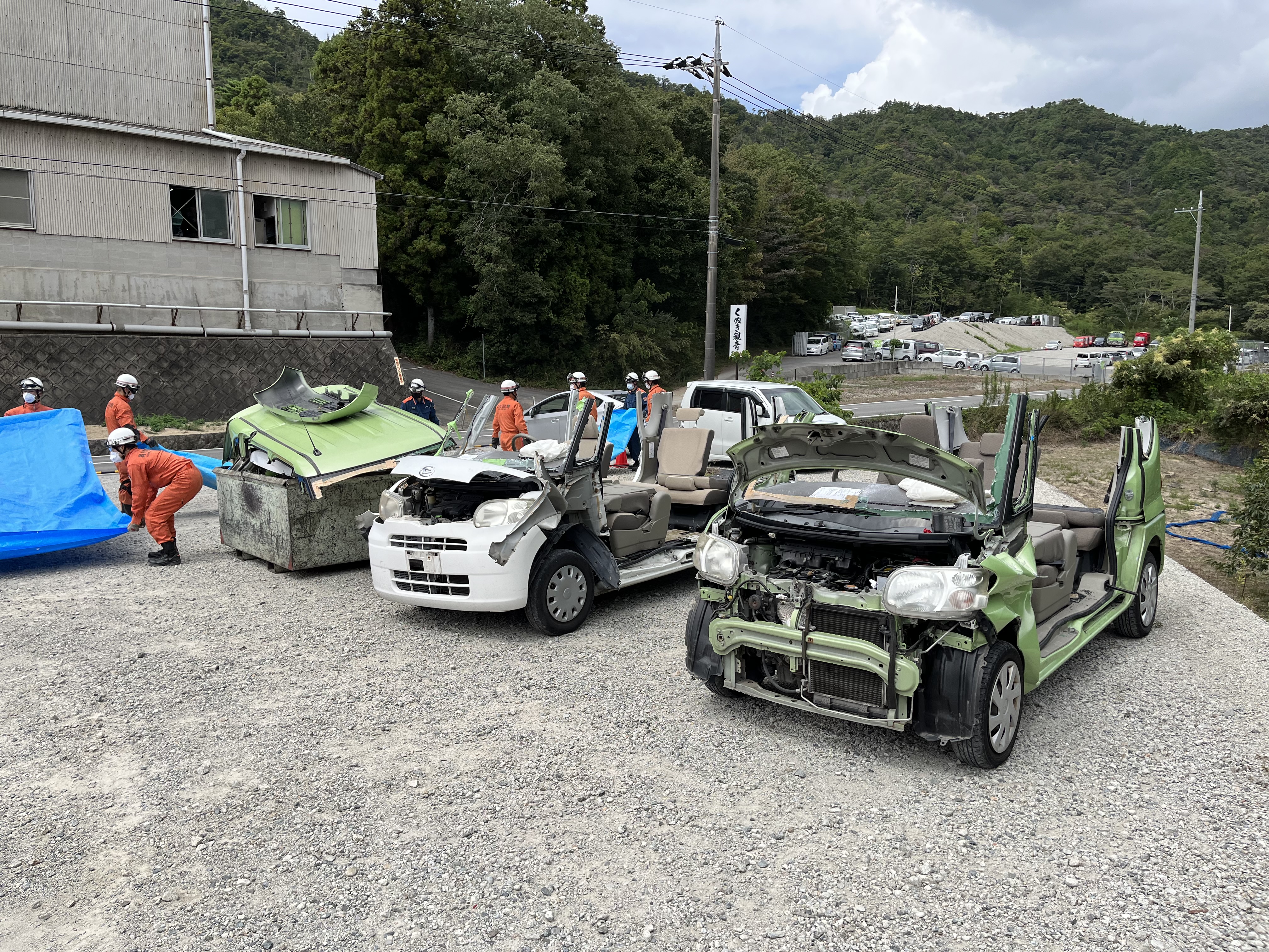 屋根取り外し２