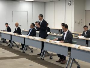 呉市選出の広島県議会議員への 令和６年度広島県予算に対する提案項目説明会