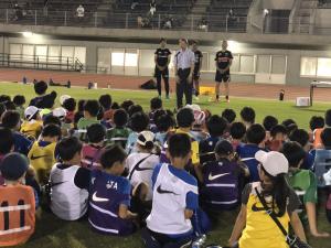 トップアスリートに学ぼう！小学生サッカー講習会