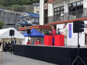 朝鮮通信使再現行列国書交換式