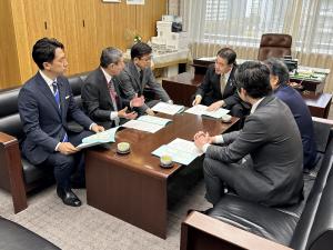 小森卓郎 総務大臣政務官への同要望活動02