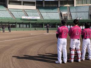 第30回国際ロータリー大2711地区ガバナー杯親善野球大会開会式