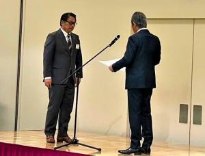 授賞式の様子