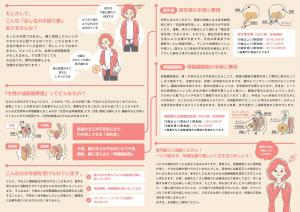 骨盤臓器脱・尿漏れ相談パンフレット裏面