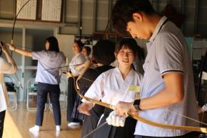 韓国・昌原市の学生 来校