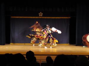 伊賀和志神楽団による神楽「鍾馗」