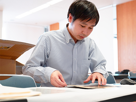 「学芸員」職員画像